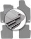 Gray Car Mats Fiat 500 Fl Hatchback 2013-2019