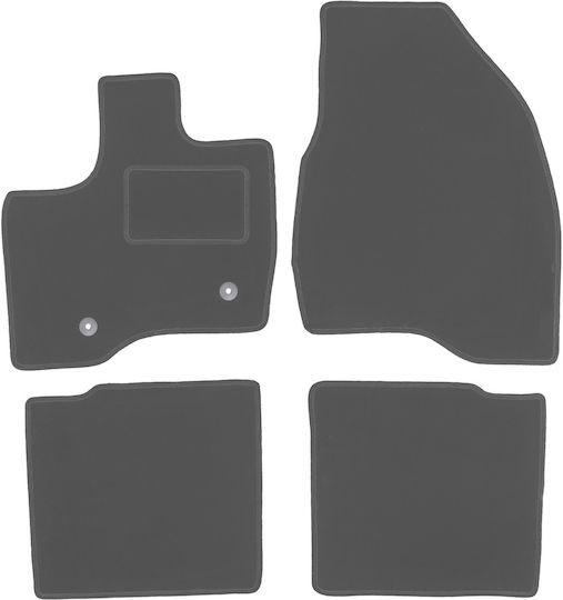 Graphite Car Mats for Ford Explorer Mk5 SUV 2010-2019