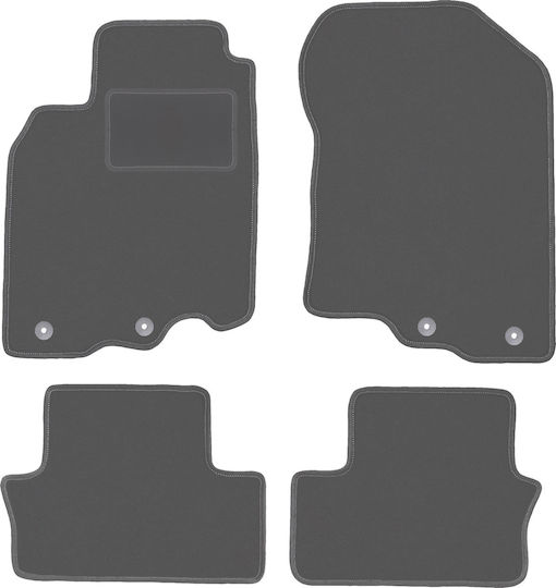 Graphite Car Mats Honda Insight Ii Hatchback 2009-2014