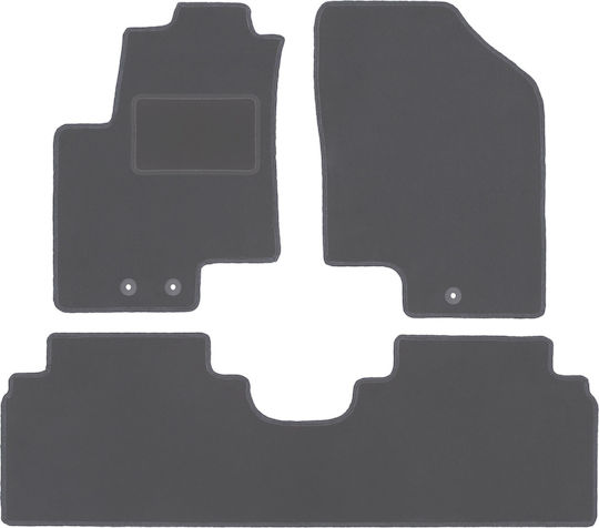 Graphit Auto Fußmatten Hyundai Ix20 Minivan 2010-2018