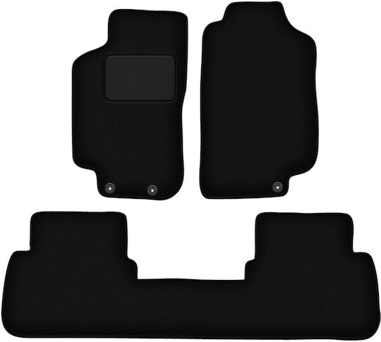 Black Velvet Floor Mats Saab 9-5 I Wagon Sedan 1997-2009
