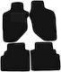 Black Velvet Floor Mats Opel Frontera B 3-door 1998-2006