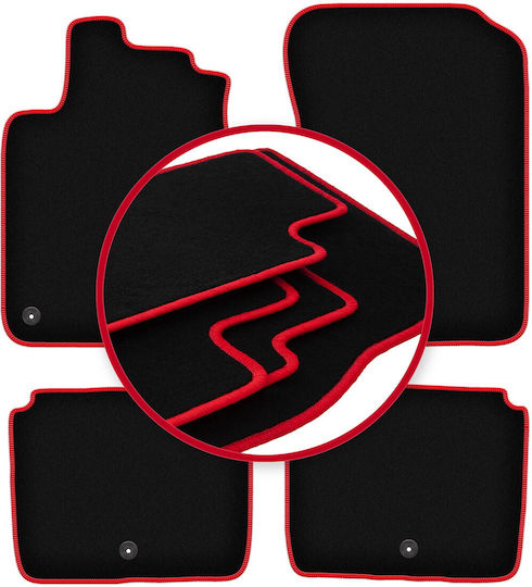 Carlux-red Car Mats Renault Latitude Sedan 2010-2015