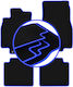 Carlux-blue Car Mats Mercedes B-class W245 Hatchback 2005-2011