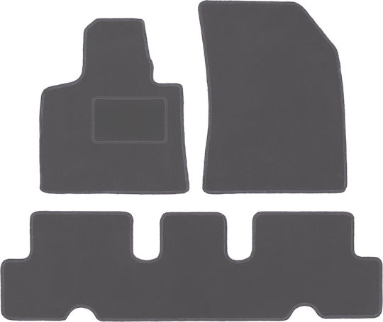 Graphite Car Mats Citroen C4 Spacetourer Minivan 2013-2018