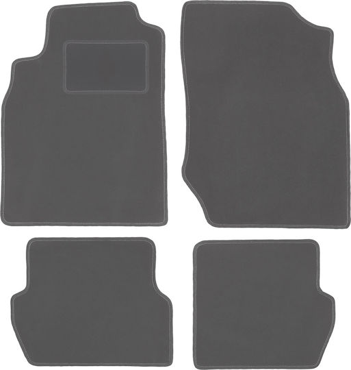 Graphite Car Mats Nissan Almera N16 Hatchback 2000-2006