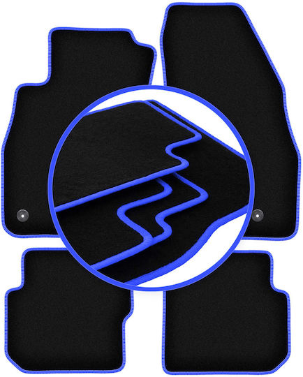 Carlux-blue Car Mats Alfa Romeo Mito Hatchback 2008-2019