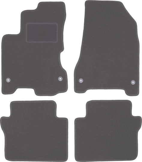 Graphite Car Mats Renault Koleos I SUV 2007-2016