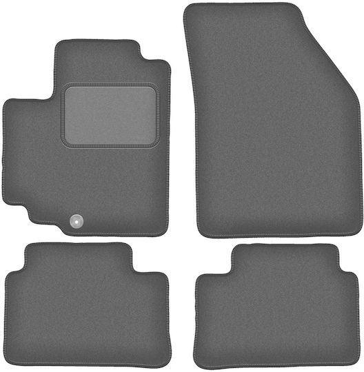Graphite Car Mats Nissan Pixo Hatchback 2008-2013