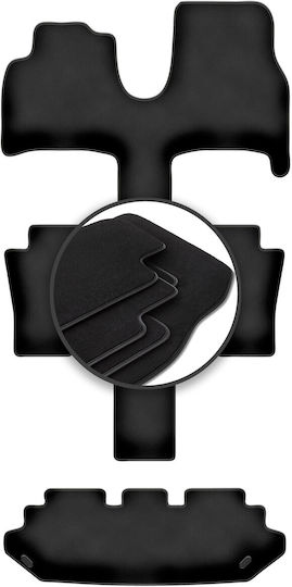 Premium Auto Fußmatten Fiat Ulysse II 7-Sitzer 2002-2010