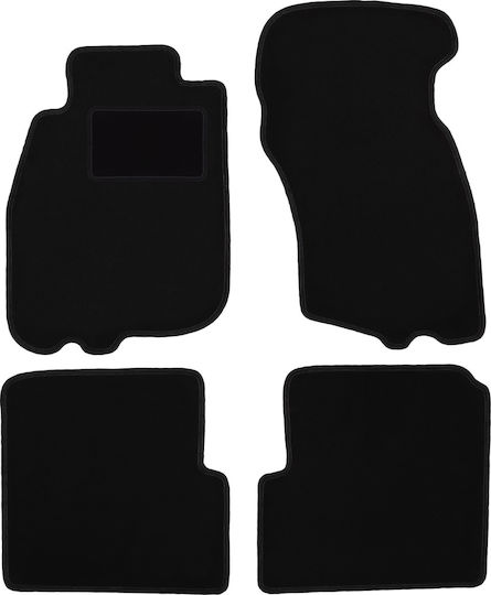 Black Velvet Floor Mats Volvo V40 I Estate 1995-2004