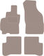Бежови кадифени стелки за под Hyundai Atos Hatchback 1997-2008