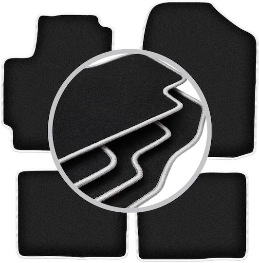 Carlux-silver Car Mats Daihatsu Sirion Iii M300 Hatchback 2004-2010