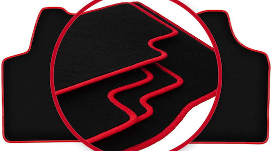 Carlux-red Car Mats Fiat Scudo Ii Van 2007-2016