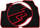 Carlux Red Car Mats Ford Streetka Cabrio 2003-2006