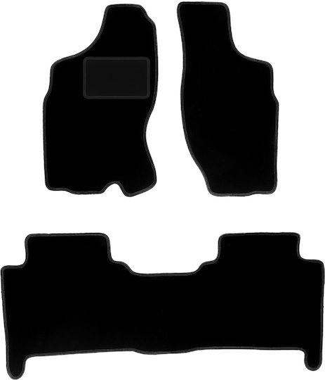 Covorașe de podea catifea neagră Nissan Terrano II SUV 1993-2005
