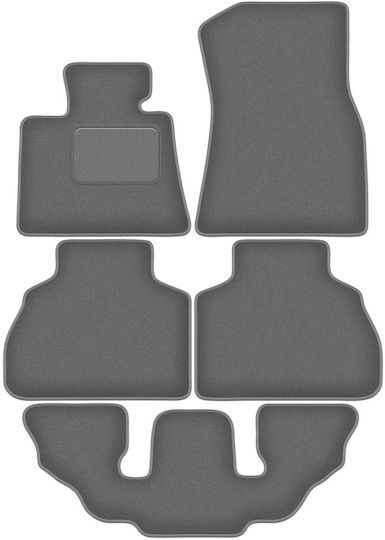 Graphite Car Mats Bmw X7 G07 7-Seater 2019-2022