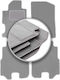 Gray Car Mats Honda Fr-v Minivan 2004-2009