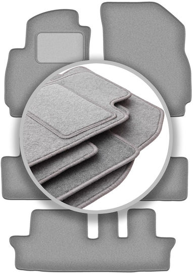 Gray Car Mats Chevrolet Orlando I 7-seater 2011-2015