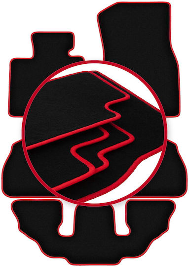 Carlux-red Car Mats Bmw X7 G07 7-seater 2019-2022