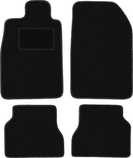 Schwarze Samt-Fußmatten Citroen Xm Break Kombi Limousine Schrägheck Liftback 1989-2000