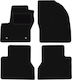 Black Velvet Floor Mats Ford Tourneo Connect Combivan 2013-2017