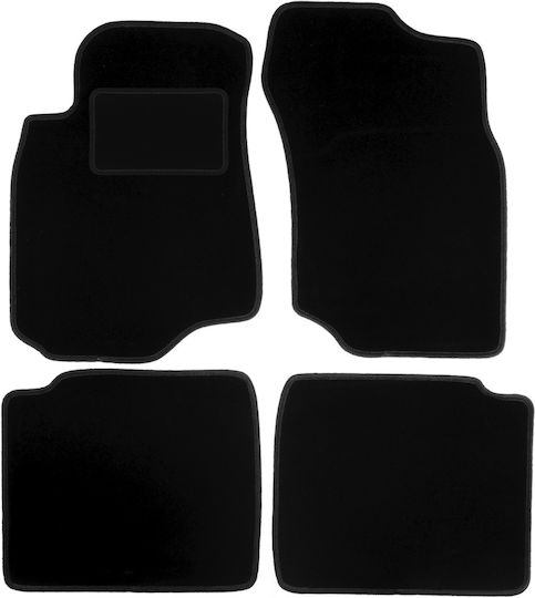Black Velvet Floor Mats Mitsubishi Lancer Vii Wagon Sedan 2003-2008