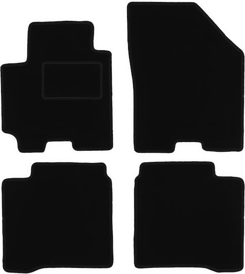 Black Velvet Floor Mats Suzuki Baleno Ii Hatchback 2015