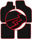 Carlux Red Car Mats Fiat Palio Sedan 1996-2004