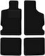 Black Velvet Floor Mats Citroen Saxo Hatchback 1996-2003