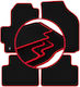 Carlux-red Car Mats Chevrolet Matiz Hatchback 2004-2009