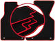 Carlux-red Car Mats Volkswagen Transporter T4 Van 1993-2001