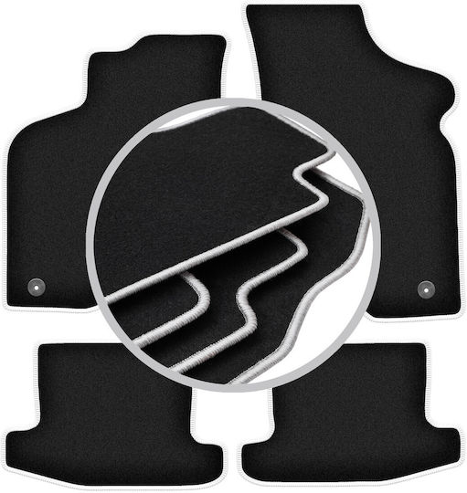 Carlux-silver Car Mats Volkswagen Lupo Hatchback 1997-2005