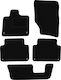 Black Velvet Floor Mats Audi Q7 I 4l Suv 2005-2015