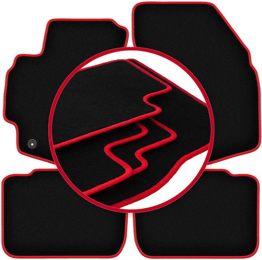 Carlux-red Car Mats Suzuki Liana Fl Hatchback Sedan 2005-2008