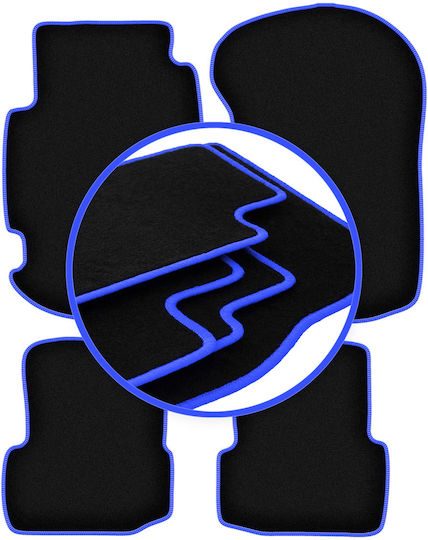 Carlux Blue Car Mats for Ford Escort Mk7 Hatchback Estate 1995-2002
