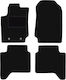 Black Velvet Floor Mats Ford Ranger Pickup 2012-2019