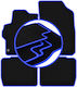 Carlux-blue Car Mats Citroen C-elysee Sedan 2012