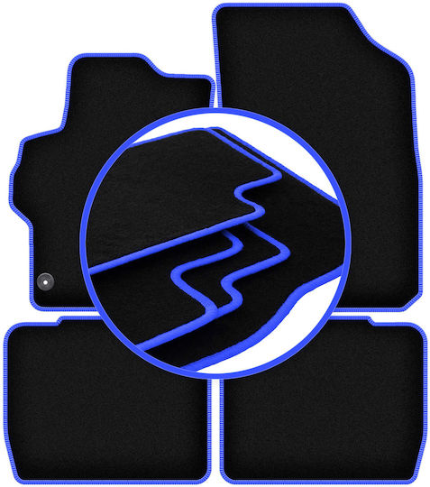 Carlux-blue Car Mats Citroen C-elysee Sedan 2012