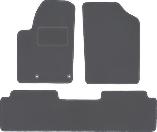Graphite Car Mats Peugeot Partner I Combi Van Tepee 1997-2010