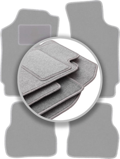 Gray Car Mats for Skoda Felicia Hatchback Estate 1994-2001