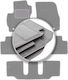 Gray Car Mats Mazda Premacy Ii 7-seater 2005-2010