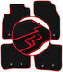 Carlux-red Car Mats Volvo S40 I Sedan 1995-2004