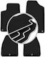 Carlux-silver Car Mats Peugeot 607 Sedan 1999-2010