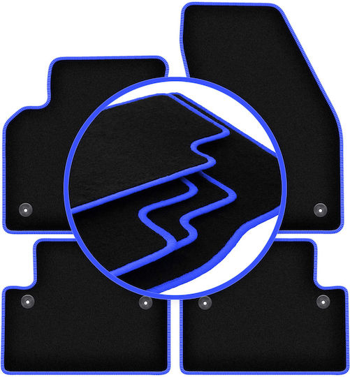 Carlux Blue Car Mats Volvo C30 Hatchback 2006-2012