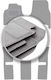 Gray Car Mats for Lancia Phedra 7-Seater 2002-2010