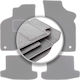 Gray Car Mats Seat Arosa Hatchback 1997-2005
