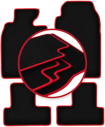 Carlux-red Car Mats Mini Cooper One R50 Hatchback 2001-2007