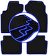 Carlux-blue Car Mats Nissan Maxima Iv Sedan 1995-2000