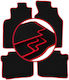 Carlux-rote Autoteppiche Mitsubishi Space Star Minivan 1999-2005